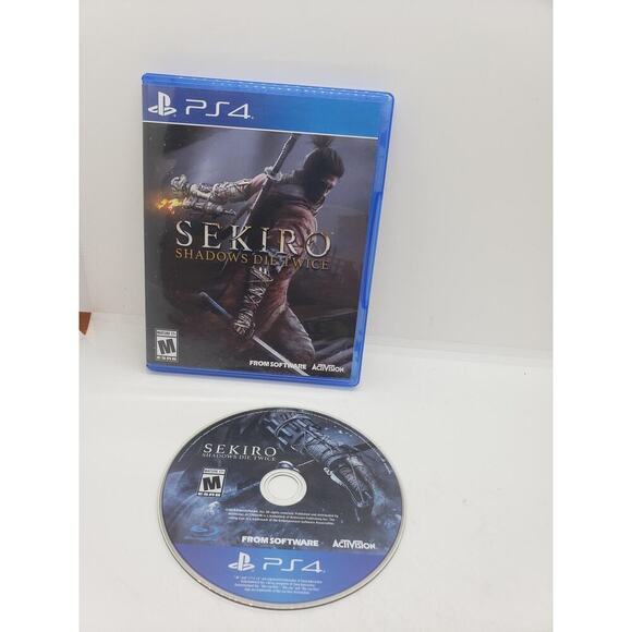 Sekiro Shadows Die Twice PlayStation 4 PS4 Video Game Complete Working - Picture 3 of 4